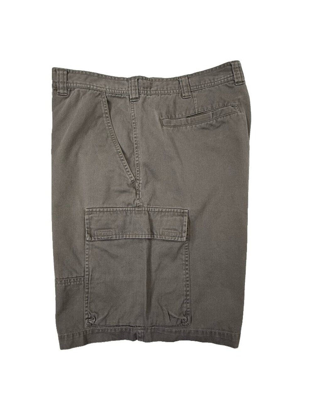 Columbia Cargo Bermuda Shorts Pockets 100% Cotton Mens size 38 Drab Olive Green